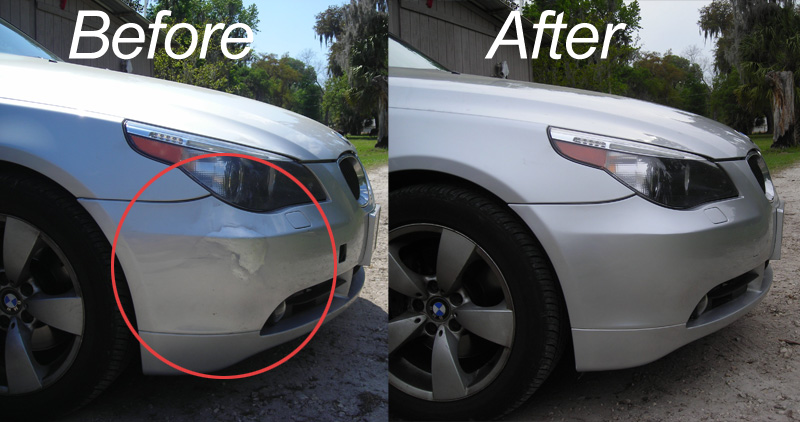Bmw bumper dent repair cost #1
